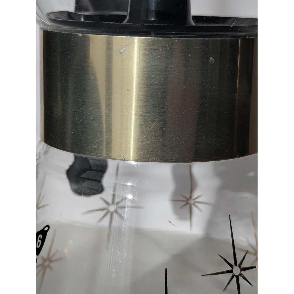 Vintage Atomic Starburst Coffee Carafe